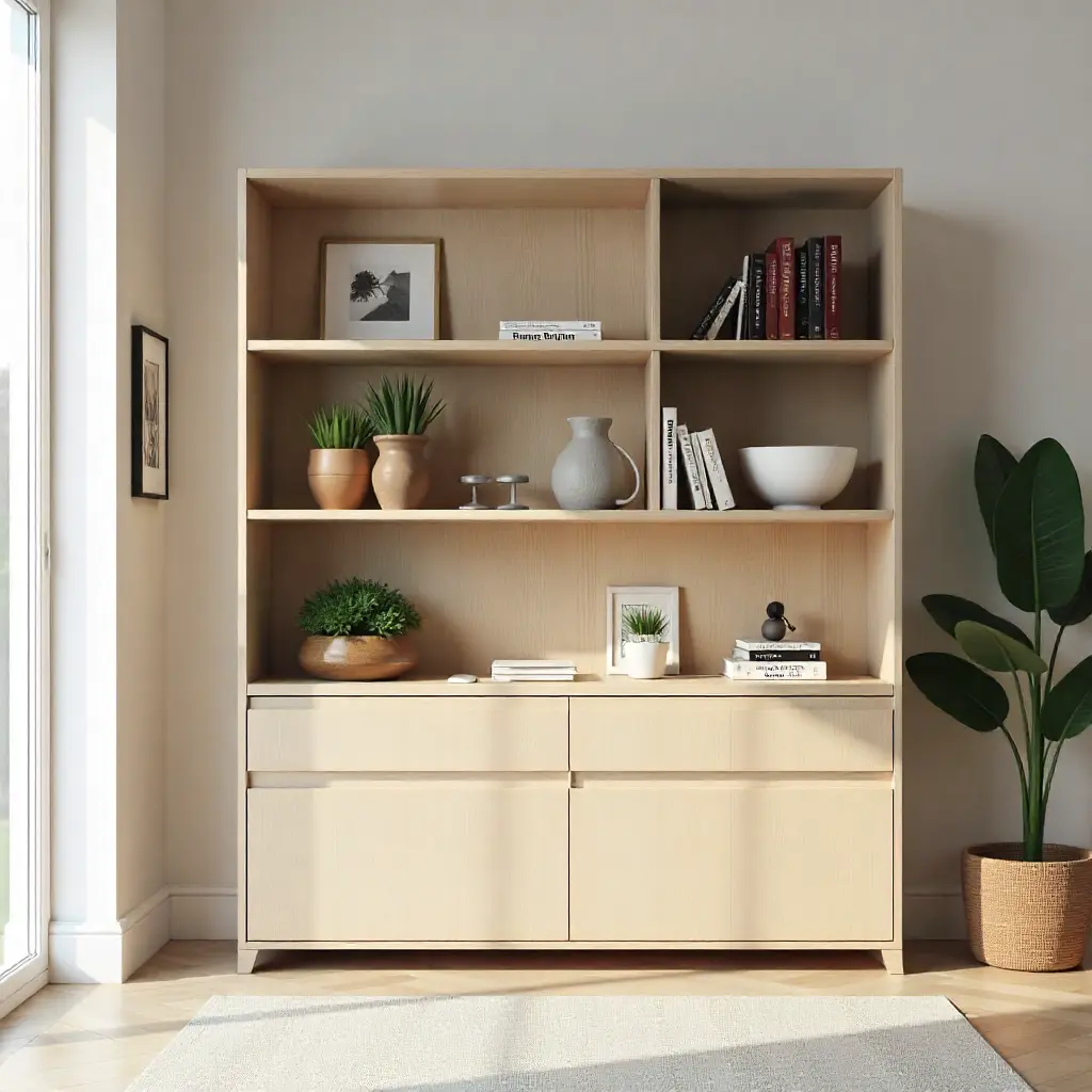 Étagère minimaliste organisée par Tlaxyroniuvital